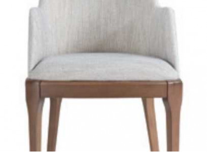 Chair Wood Luxury Modern Design Armchair White Dining Room Furniture